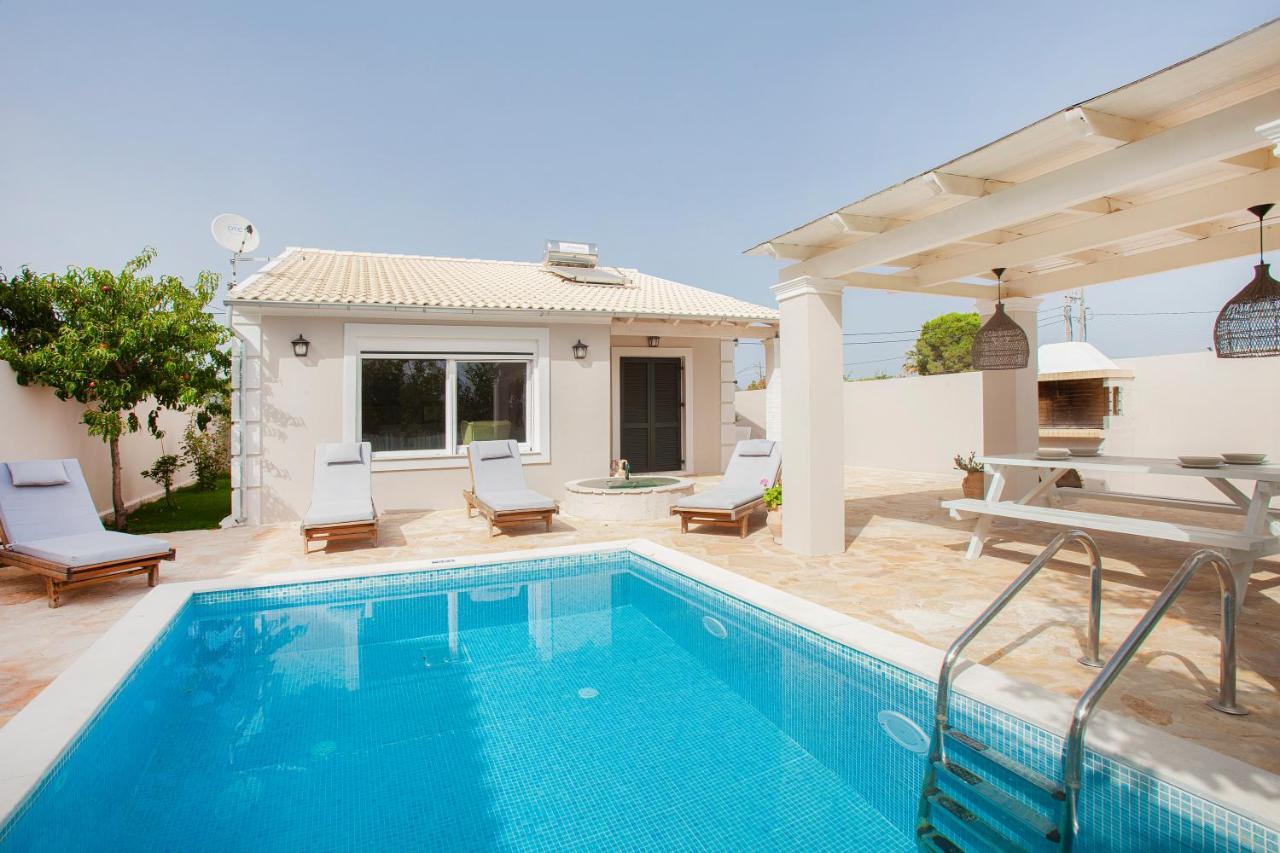 Ninos Corfu Villas Agios Georgios  Bagian luar foto