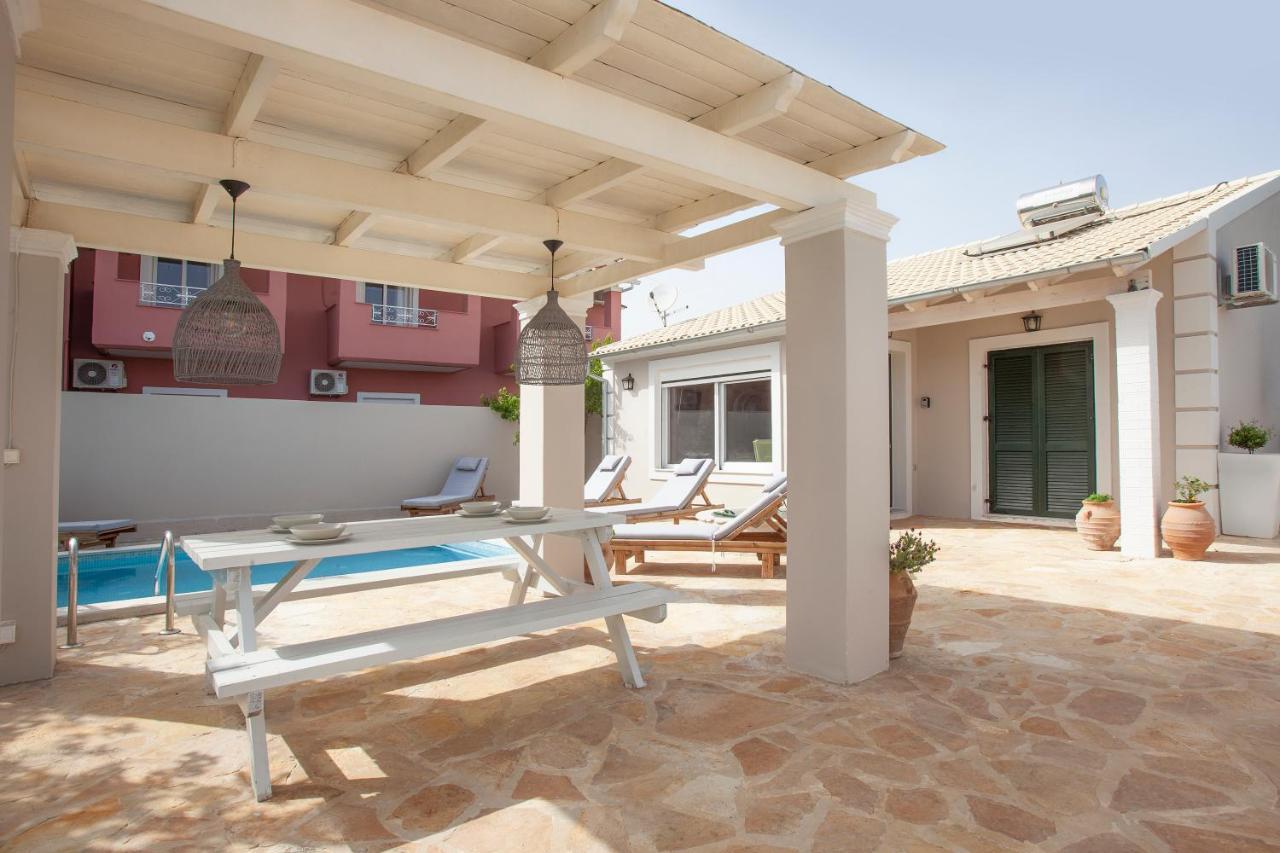 Ninos Corfu Villas Agios Georgios  Bagian luar foto