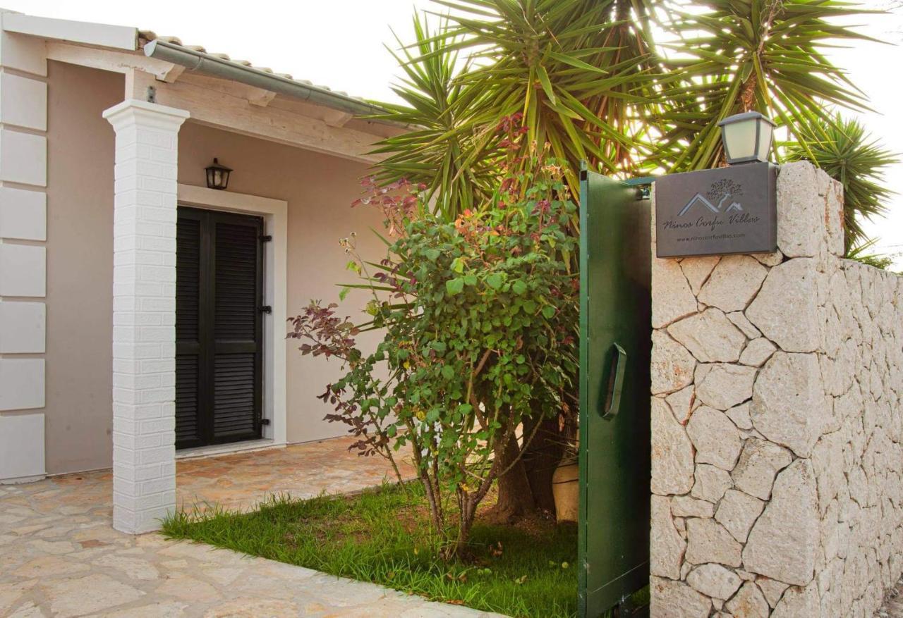 Ninos Corfu Villas Agios Georgios  Bagian luar foto