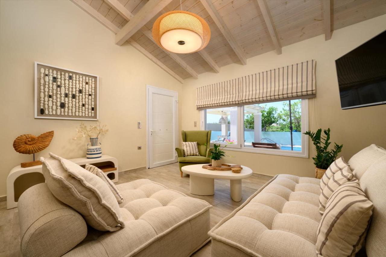 Ninos Corfu Villas Agios Georgios  Bagian luar foto